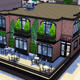 模拟人生4工业风Brick-Made咖啡厅MOD v2.3