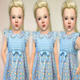 模拟人生4蓝色印花童装连衣裙MOD v1.6