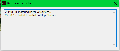 SOS大逃杀【—ＴＡＧＡ0—】BattlEye Launcher问题解决方法