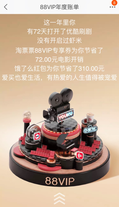 淘宝88VIP年度账单在哪看 88VIP年度账单查看方法(淘宝88vip开通了在哪查看)