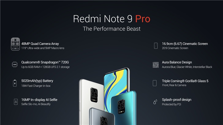 Redmi Note 9 Pro/Pro Max配置详情(redmi note12系列入网价格)