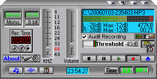3D MP3 Sound Recorder v3.9.14