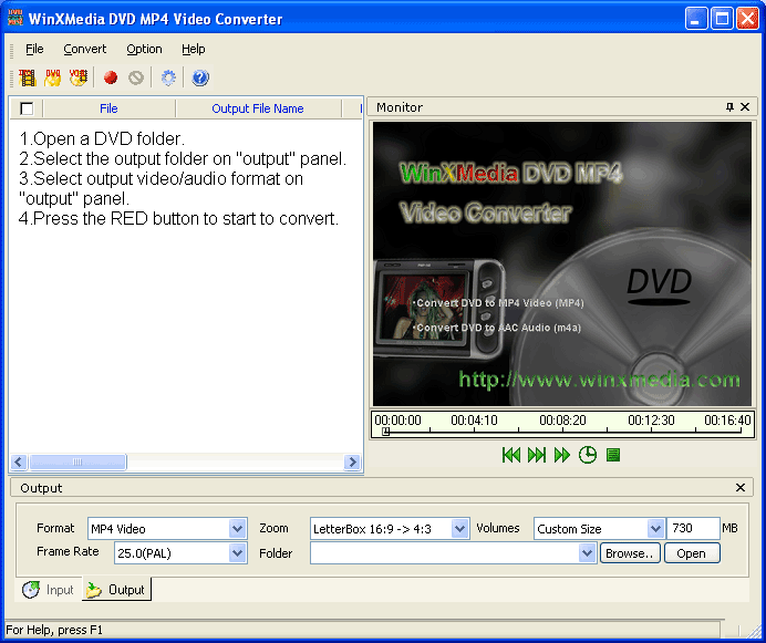 DVD MP4 Video Converter v2.06