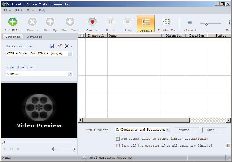 Sothink iPhone Video Converter v4.1