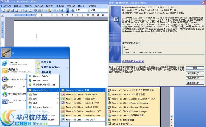 Office 2003下载_microsoft office 2003 sp3官方下载- 非凡软件站